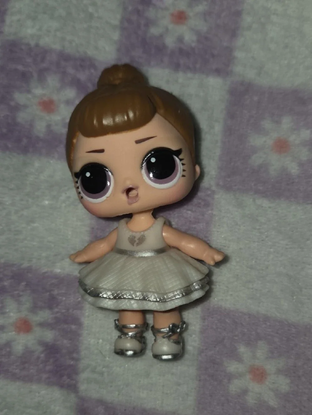 L.O.L. Surprise! Mini Doll and Brown Puppy Set - White, Pink, Brown